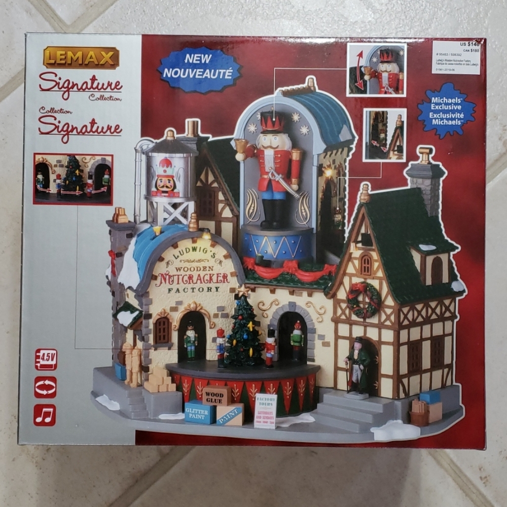 Lemax Ludwig's Nutcracker Factory Musical Display